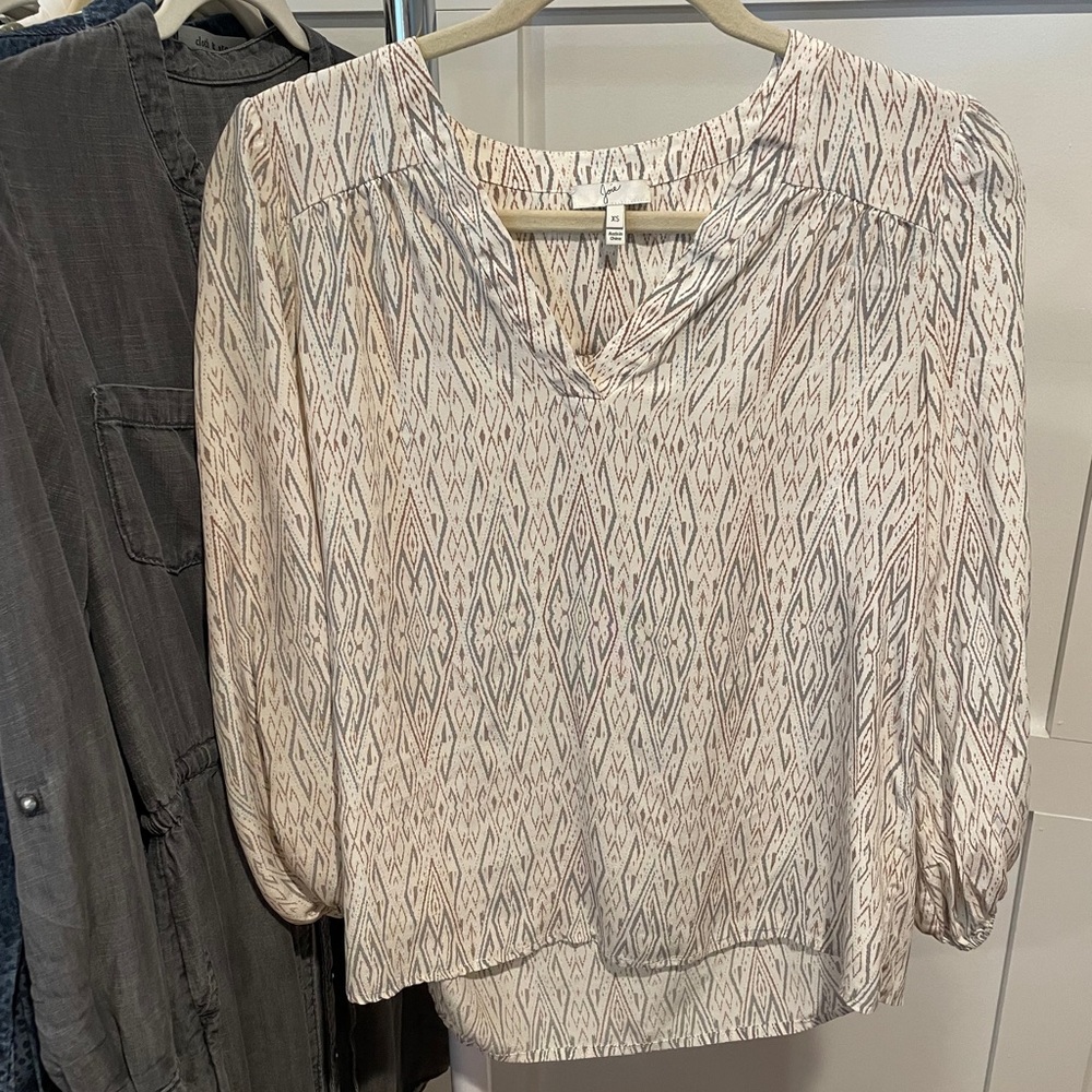 Joie 100% Silk Top Size XS